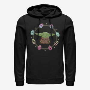 Queens Star Wars: The Mandalorian - Egging Around Unisex Hoodie Black