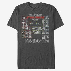 Queens Star Wars: Classic - Periodically Elemental Unisex T-Shirt Dark Heather Grey