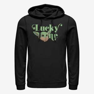 Queens Star Wars: The Mandalorian - LUCKY ONE Unisex Hoodie Black