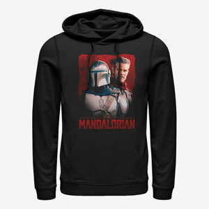 Queens Star Wars: The Mandalorian - Mando and Cobb Unisex Hoodie Black