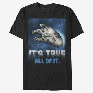 Queens Star Wars: Episode 7 - Space Truth Unisex T-Shirt Black