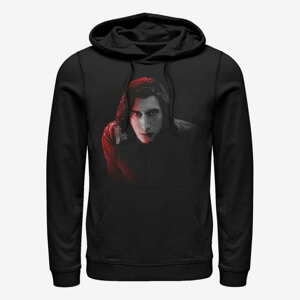 Queens Star Wars: Last Jedi - Kylo Ren Face Unisex Hoodie Black