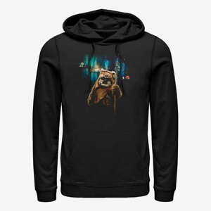 Queens Star Wars: Classic - Wicket Village Unisex Hoodie Black