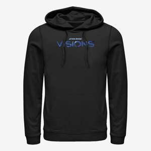 Queens Star Wars: Visions - Blue STVision Logo Unisex Hoodie Black