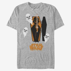Queens Star Wars: Classic - Coffin Spooks Unisex T-Shirt Heather Grey