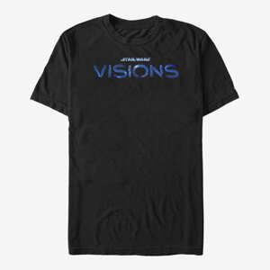 Queens Star Wars: Visions - Blue STVision Logo Unisex T-Shirt Black