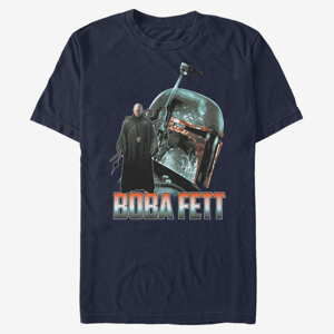 Queens Star Wars: The Mandalorian - MandoMon Epi6 Tracking Unisex T-Shirt Navy Blue