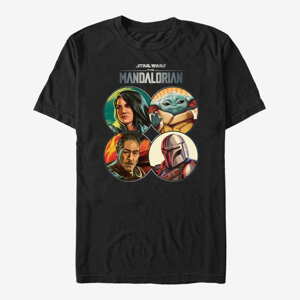 Queens Star Wars: The Mandalorian - Mando Coins Unisex T-Shirt Black