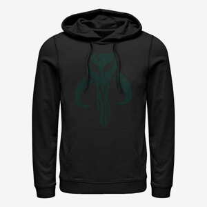 Queens Star Wars: The Mandalorian - Mando Color Change Unisex Hoodie Black