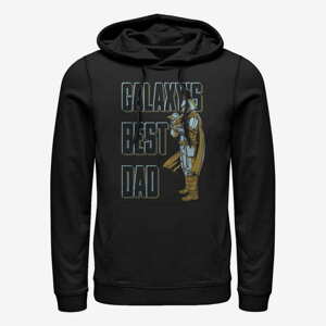 Queens Star Wars: The Mandalorian - Daddy MandoO Unisex Hoodie Black