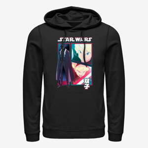 Queens Star Wars: Visions - Twins Comic Panels Unisex Hoodie Black