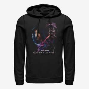 Queens Star Wars Obi-Wan - Big Face Off Unisex Hoodie Black