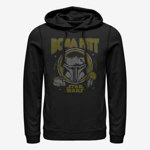 Queens Star Wars Book of Boba Fett - Big Boba Unisex Hoodie Black