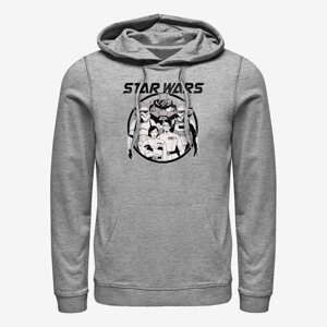 Queens Star Wars: Visions - Dark Side Anime Unisex Hoodie Heather Grey