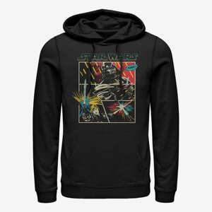 Queens Star Wars: A New Hope - Comic Fight Unisex Hoodie Black