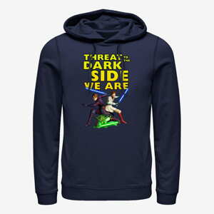 Queens Star Wars: Clone Wars - Threat We Are Unisex Hoodie Navy Blue