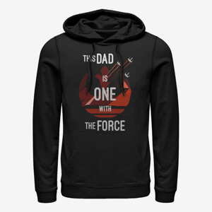 Queens Star Wars: Classic - Dad Force One Unisex Hoodie Black