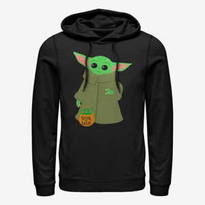 Queens Star Wars: The Mandalorian - Trick or Treat Child Unisex Hoodie Black