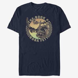 Queens Star Wars Book of Boba Fett - Bounty Time Unisex T-Shirt Navy Blue