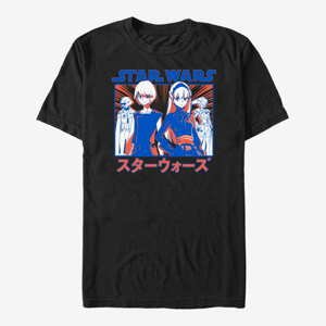 Queens Star Wars: Visions - Twins Anime Unisex T-Shirt Black