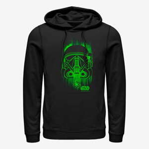 Queens Star Wars: Rogue One - Neon Lights Unisex Hoodie Black