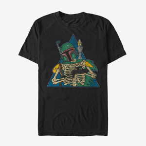 Queens Star Wars: Classic - Skeleton Boba Unisex T-Shirt Black