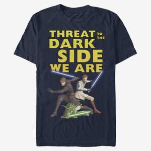 Queens Star Wars: Clone Wars - Threat We Are Unisex T-Shirt Navy Blue