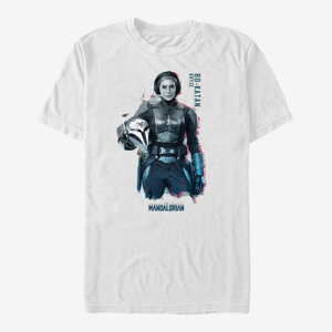 Queens Star Wars: The Mandalorian - MandoMon Epi3 Upwards Unisex T-Shirt White