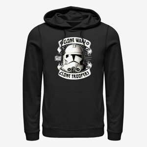 Queens Star Wars: Clone Wars - Banner Trooper Unisex Hoodie Black