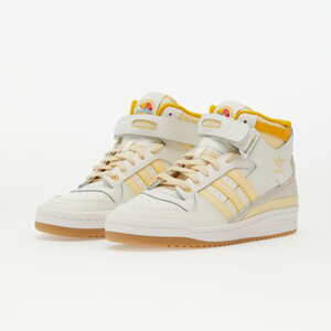 adidas Originals Forum Mid Cloud White/ Easy Yellow/ Creme Yellow