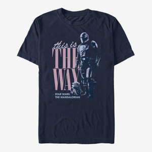 Queens Star Wars: The Mandalorian - MandoMon Epi2 Duel Unisex T-Shirt Navy Blue