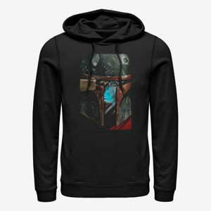 Queens Star Wars: The Mandalorian - MandoMon Epi Warrior Unisex Hoodie Black