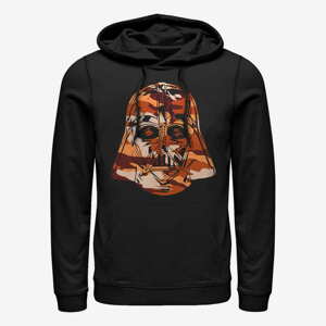 Queens Star Wars - Camo Vader Orange Unisex Hoodie Black