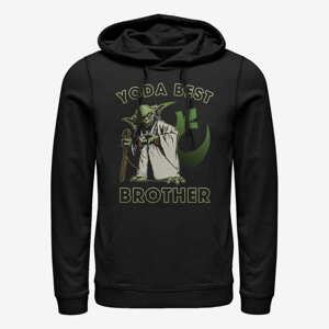 Queens Star Wars: Classic - Yoda Best Brother Unisex Hoodie Black