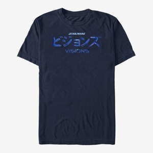 Queens Star Wars: Visions - STV Logo Combined Unisex T-Shirt Navy Blue