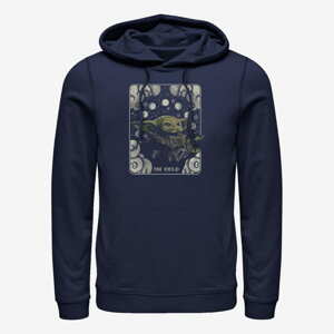 Queens Star Wars: The Mandalorian - Child Card Unisex Hoodie Navy Blue