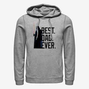 Queens Star Wars: Classic - Bestest Dad Unisex Hoodie Heather Grey