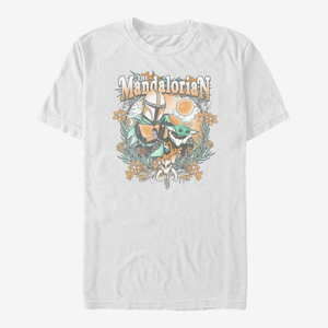 Queens Star Wars: The Mandalorian - Ball Chase Unisex T-Shirt White