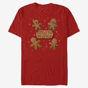 Queens Star Wars: Classic - Gingerbread Crew Unisex T-Shirt Red