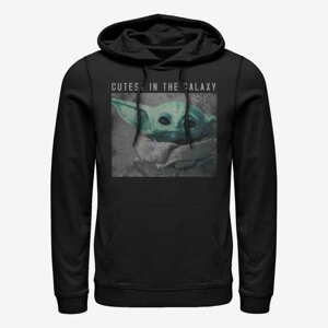 Queens Star Wars: The Mandalorian - Galaxys Cutest Unisex Hoodie Black