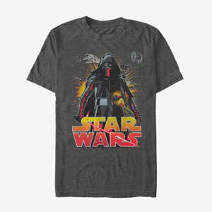 Queens Star Wars: Episode 7 - Emerging Threat Unisex T-Shirt Dark Heather Grey