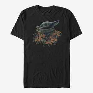 Queens Star Wars: The Mandalorian - FLOWER CHILD Unisex T-Shirt Black