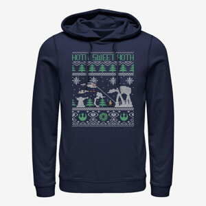 Queens Star Wars: Classic - Holiday Battle Unisex Hoodie Navy Blue