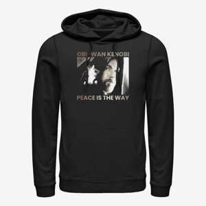 Queens Star Wars Obi-Wan - Peace is the Way Unisex Hoodie Black