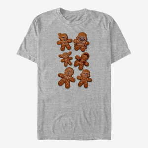 Queens Star Wars: Classic - Gingerbread Wars Unisex T-Shirt Heather Grey