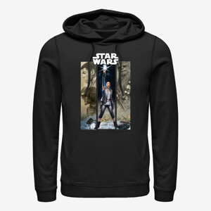 Queens Star Wars: The Last Jedi - Three Panel Unisex Hoodie Black