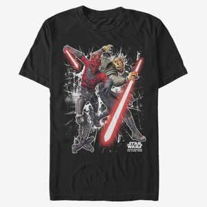 Queens Star Wars: Clone Wars - Sith Brothers Unisex T-Shirt Black