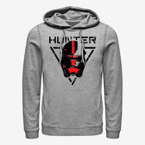 Queens Star Wars: The Bad Batch - Hunter Unisex Hoodie Heather Grey