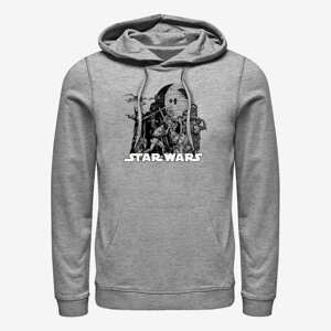 Queens Star Wars - Curtain Call Comp Unisex Hoodie Heather Grey