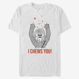 Queens Star Wars - I Chews You Chewy Unisex T-Shirt White